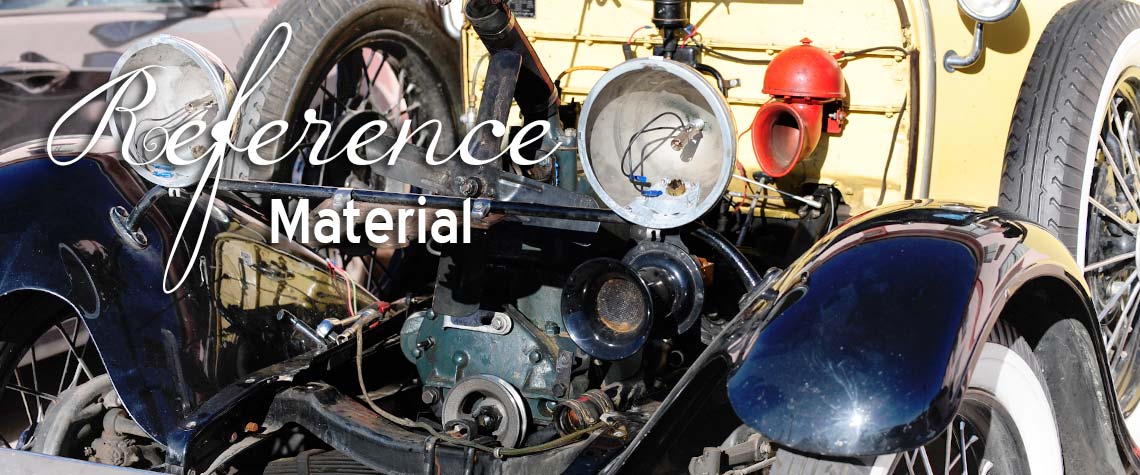 Ford Model A reference material and publications